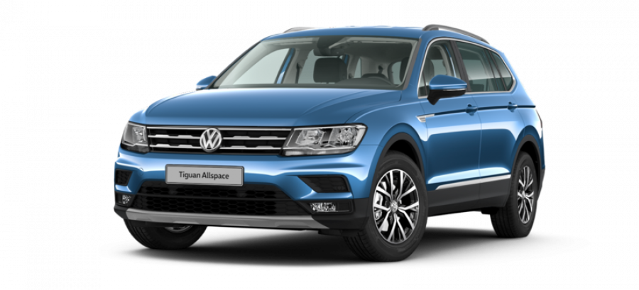 Volkswagen Tiguan Allspace, Comfortline 1,5 TSI OPF ACT 6G, barva modrá