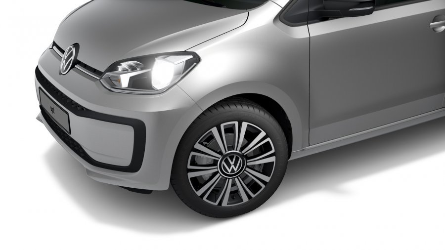 Volkswagen Up!, Black up! 1,0 MPI 5G, barva stříbrná