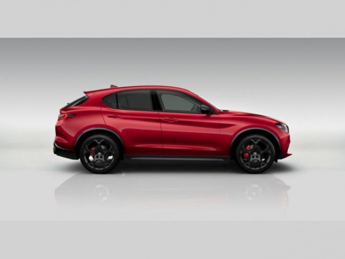 Alfa Romeo Stelvio, 2.0 Turbo 280k Q4 COMPETIZIONE, barva červená