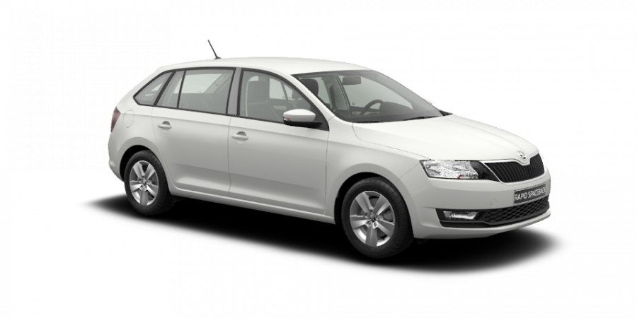 Škoda Rapid, 1,0 TSI 81 kW 6-stup. mech., barva bílá