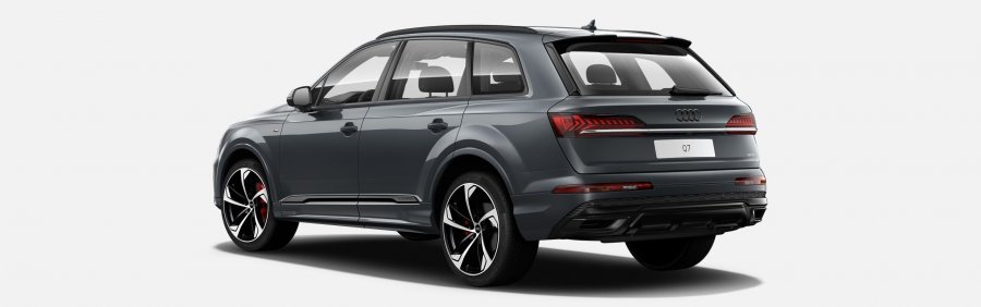 Audi Q7, Q7 S line 50 TDI quattro, barva šedá