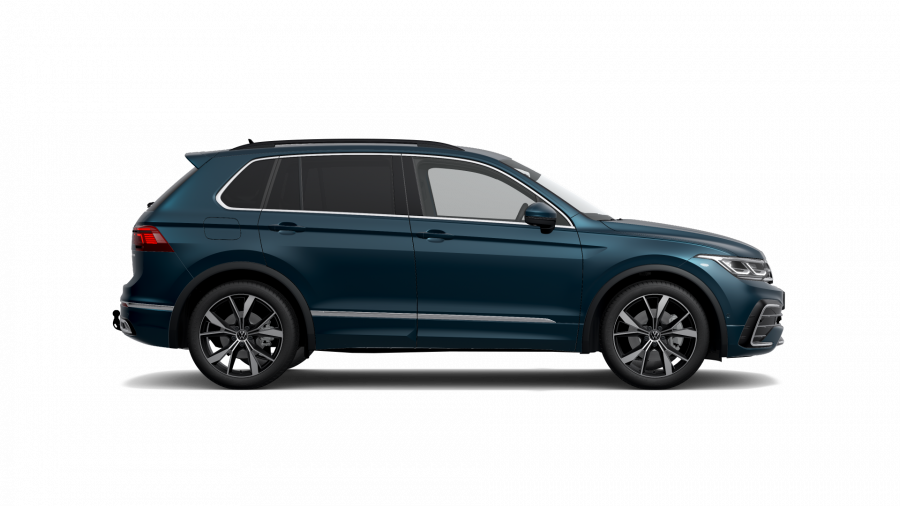 Volkswagen Tiguan, Tiguan R-Line 1,4 TSI eHybrid 180 kW, barva modrá