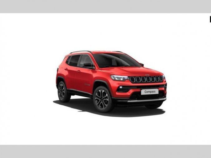 Jeep Compass, 1.3 150 PS LIMITED 4x2 AUTOMAT, barva červená