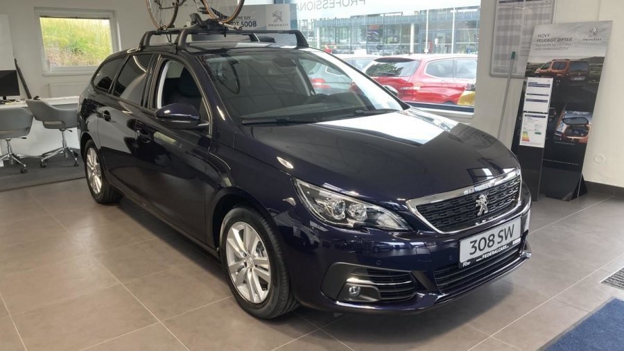 Peugeot 308, SW ACTIVE 1.5 BlueHDi 130, barva modrá