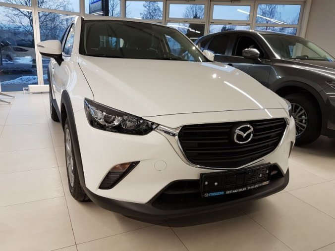 Mazda CX-3, 2.0 Skyactiv-G 121k, barva bílá