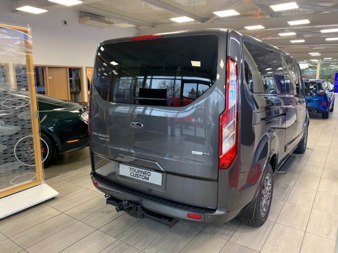 Ford Tourneo Custom, MPV,  L2 TITANIUM MHEV 2,0 EcoBlue (mHEV) 136 kW / 185 k, barva šedá