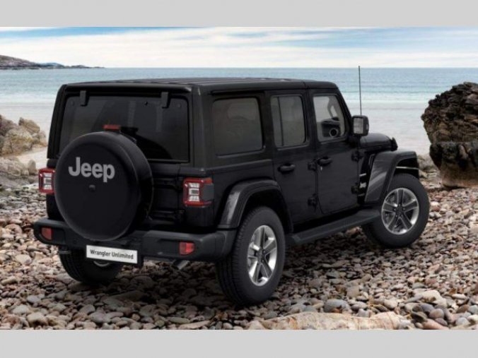 Jeep Wrangler, 2.0T GME Sahara 8ATX, barva černá