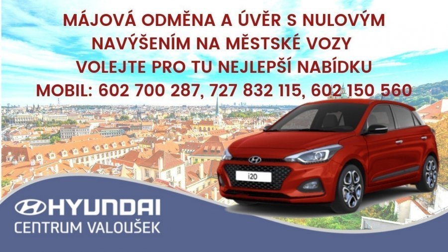 Hyundai i20, 1,25i 55 kW (95 NAT) 5 st. man, barva červená