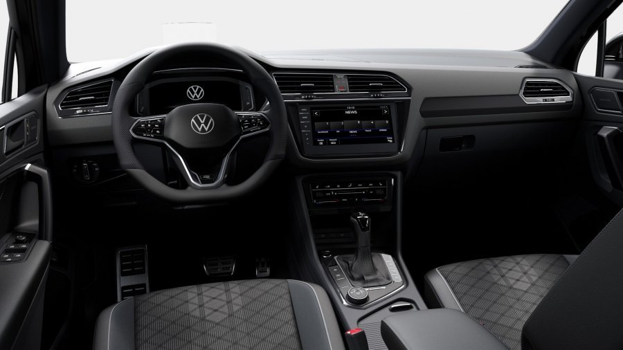 Volkswagen Tiguan, Tiguan R-Line 2,0 TDI 147 kW 4M 7DSG, barva černá