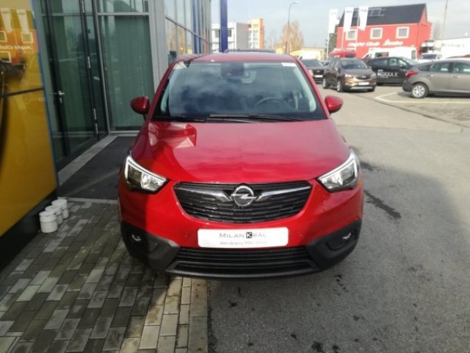 Opel Crossland X, Smile 1.2Turbo 96kW AT6, barva červená