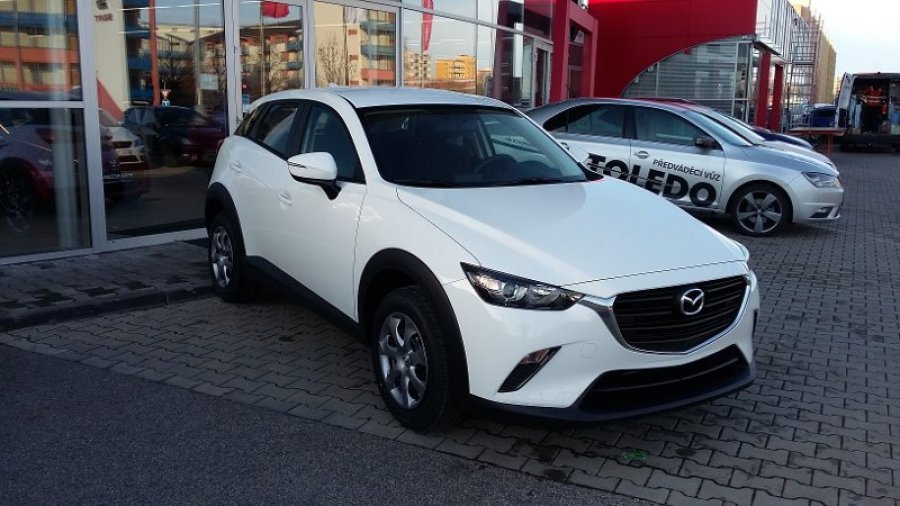 Mazda CX-3, 2,0 Skyactiv-G121, barva bílá