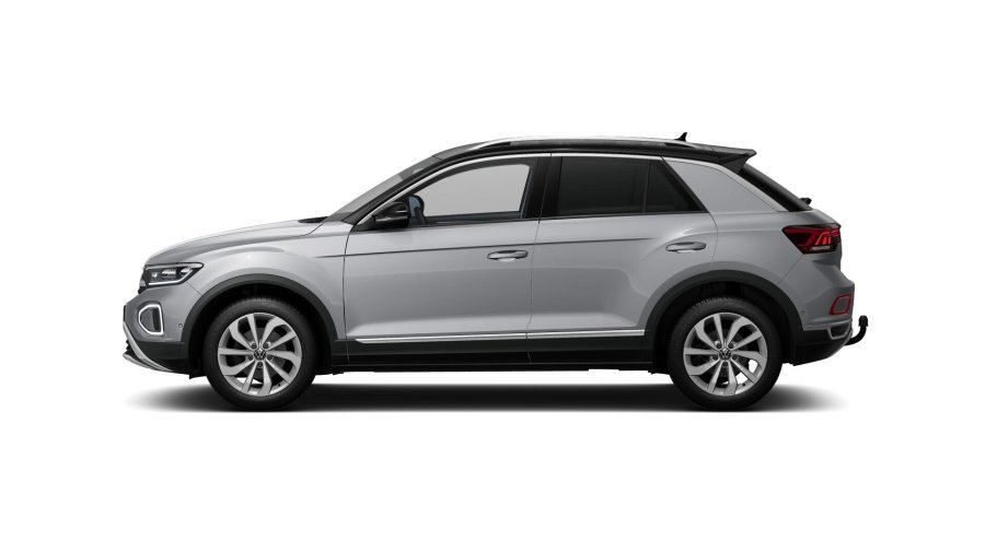 Volkswagen T-Roc, T-Roc Style 1,5 TSI 110 kW 7DSG, barva stříbrná