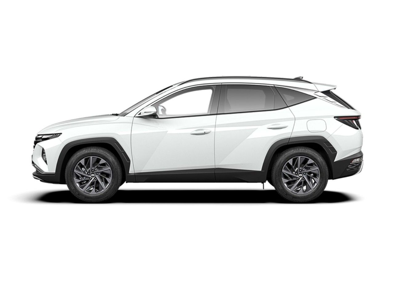 Hyundai Tucson 2022 White transparent